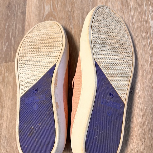 Rothy's Pink Slip-On Sneakers Loafers The Original Shoes Flats Moccasins - Picture 5 of 7